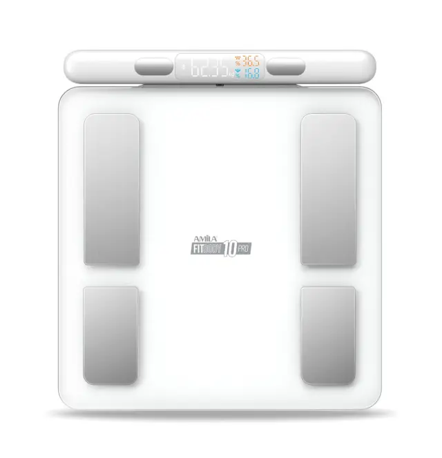 Ζυγαρία Smart με Λιπομέτρηση AMILA FITBODY 10 PRO (95362) 3