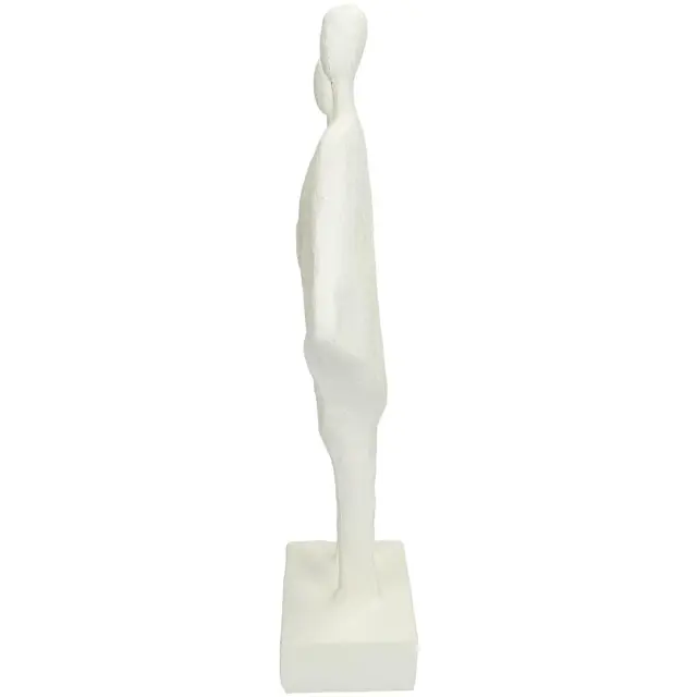 Διακοσμητικό Ζευγάρι Λευκό Polyresin 17.2x8.7x30.7cm 2