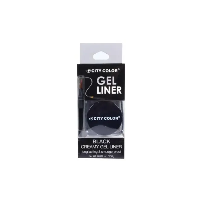 City Color Gel Liner Black Creamy 2,6 gr