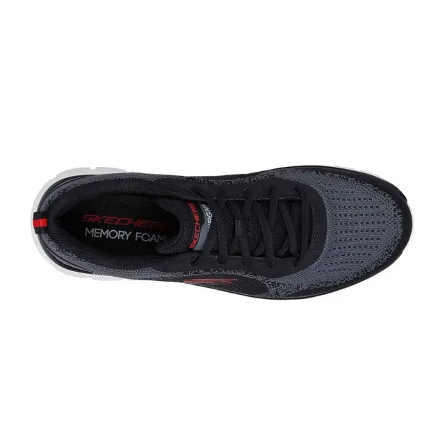 Skechers Glendor Track (232699-BKRD) - Μαύρο-Κόκκινο 2