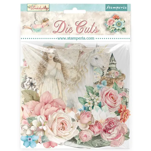 Die Cuts Stamperia, Wonderland