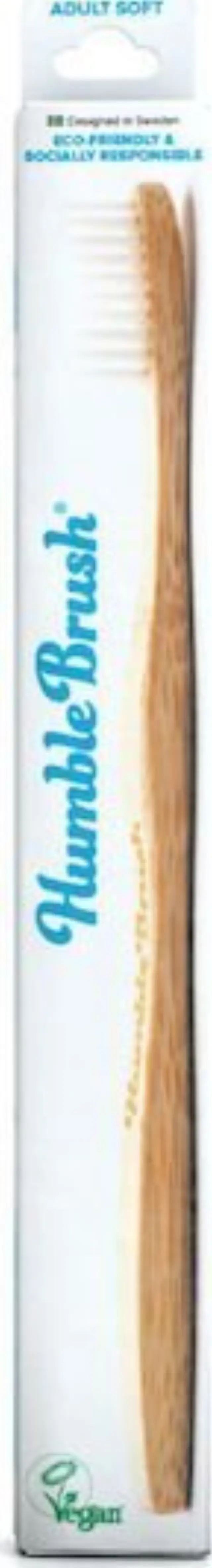 The Humble Co. Humble Brush Οδοντόβουρτσα Bamboo Soft Ενηλίκων Ασπρη 1τμχ