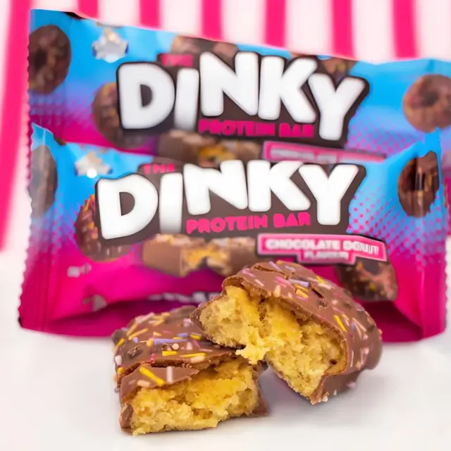 Dinky Protein Bar Chocolate Donut 35g Muscle Moose 2