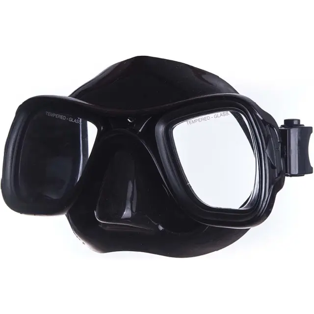 Μάσκα Θαλάσσης Σιλικόνης Salvas Sphera Black (52272)