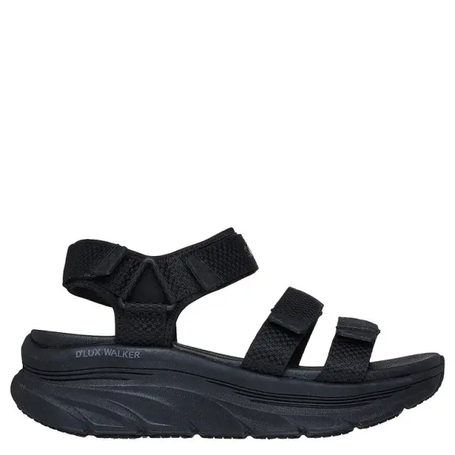 SKECHERS Relaxed Fit: D"Lux Walker - Going-Out Vibes (119828-BBK) ΓΥΝΑΙΚΕΙΑ ΑΝΑΤΟΜΙΚΑ ΠΕΔΙΛΑ ΜΑΥΡΑ - 37