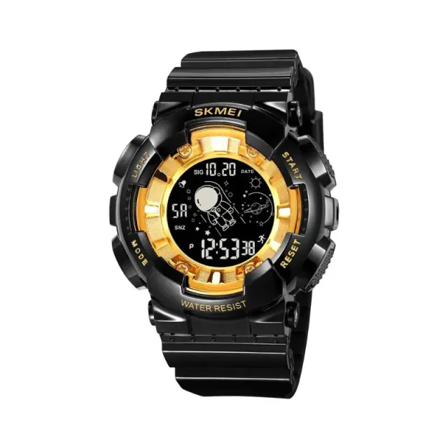 Ψηφιακό ρολόι χειρός – Skmei – 2035 - Black/Gold/White
