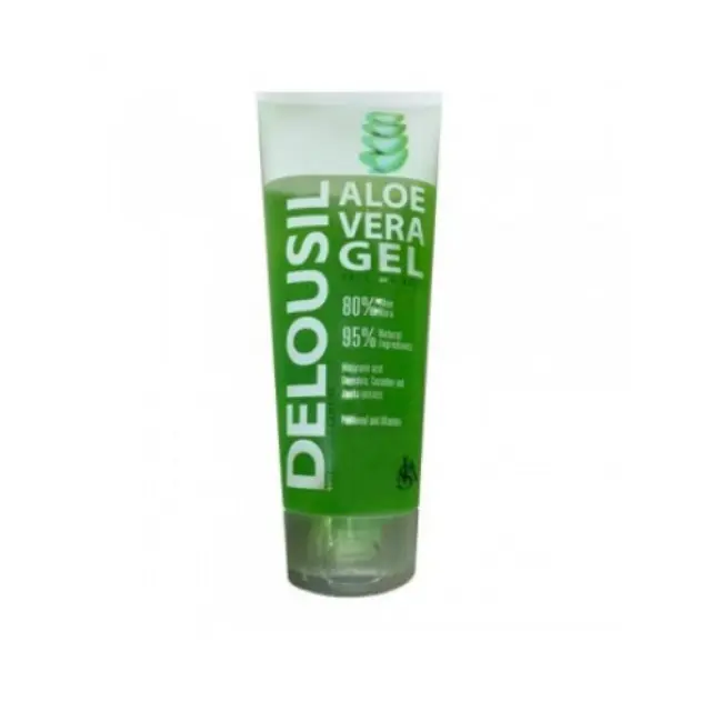 Delousil Aloe Vera Gel Face & Body Τζελ Εντατικής Ενυδάτωσης 200ml 2