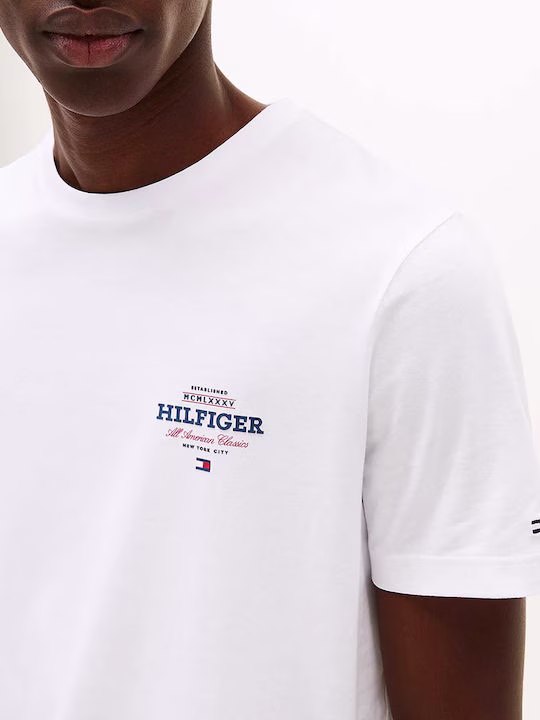 Tommy Hilfiger Άσπρο T-Shirt Άσπρο - 3XL 3