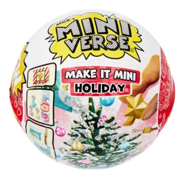 Miniverse - Make It Mini Diner Holiday Licensed WB Movie PDQ 531135 - Toys
