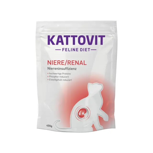 Kattovit Renal Ξηρά Τροφή Γάτας με Κρέας 400gr