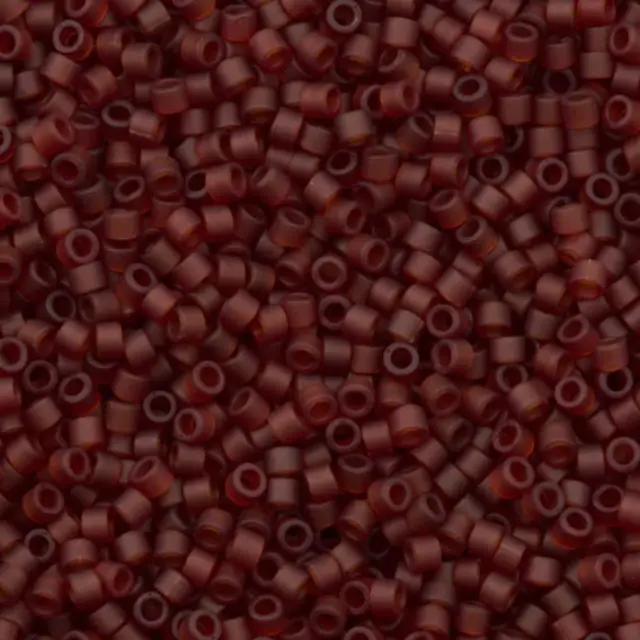 Χάντρα Miyuki Delica 11/0 - DB1262 - Matte Transparent Dark Cranberry ~7gr