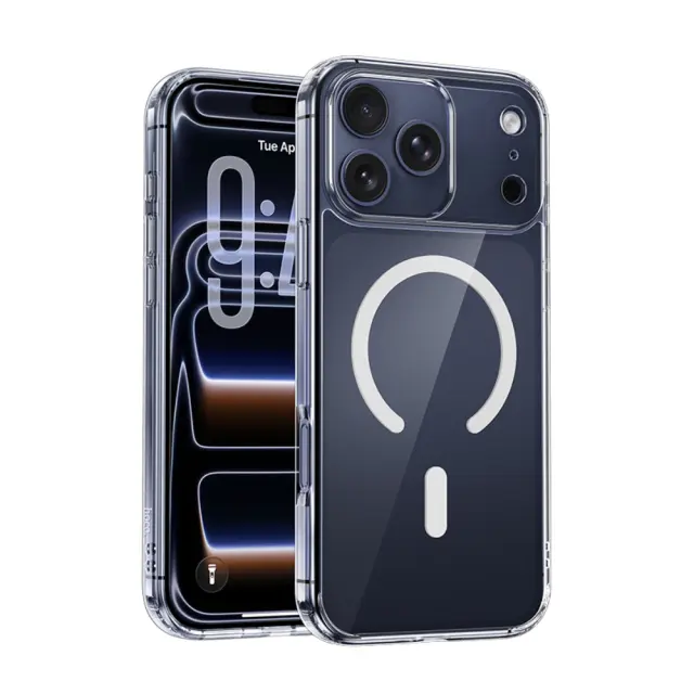 Θήκη Hoco TPU All Round Protective Airbag Anti-Fal για Apple iPhone 17 Pro iPhone 18 Pro Διάφανη