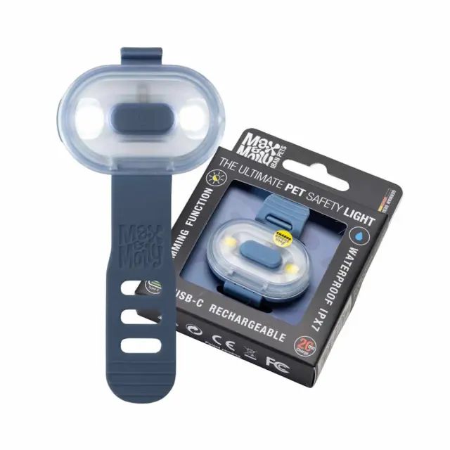 Max & Molly Matrix 2.0 Ultra LED Safety light Ocean Μπλε 2