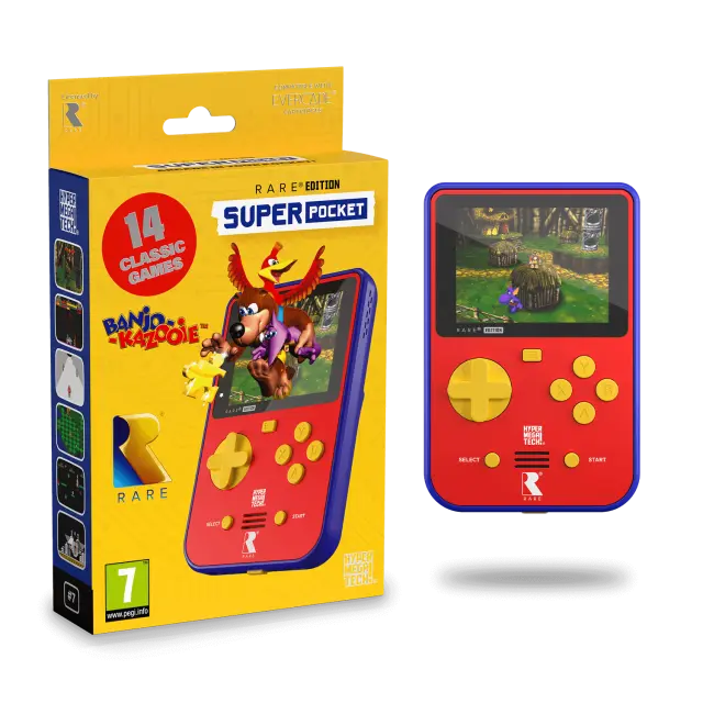 Evercade - HyperMega Tech - Super Pocket Rare Edition - BLAZE TAB Plus