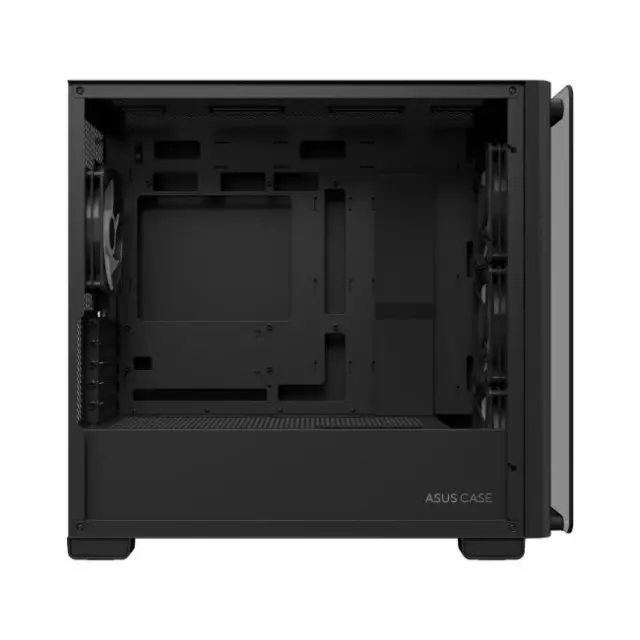 Asus A23 Plus Gaming Midi Tower Κουτί Υπολογιστή με Πλαϊνό Παράθυρο και RGB Φωτισμό Μαύρο 2