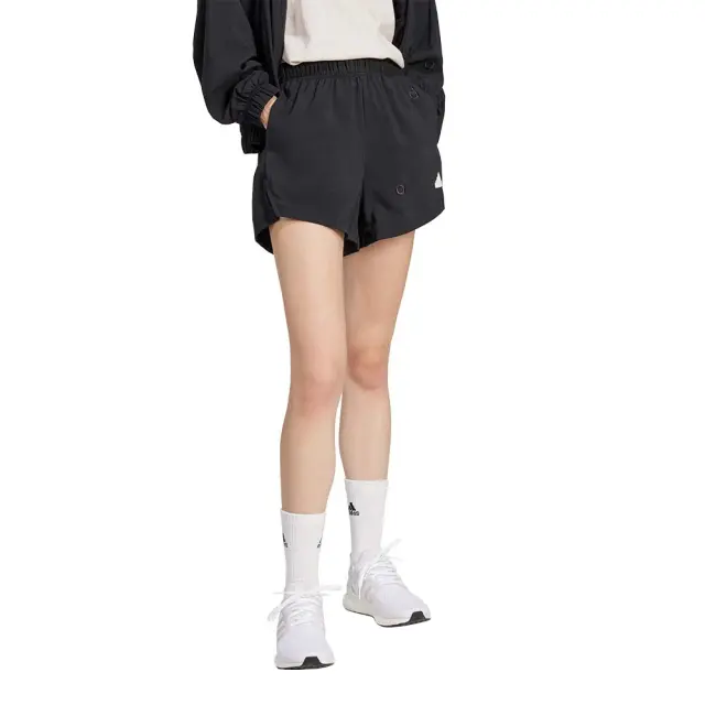 adidas Sportswear Women's Brand Love Q2 Woven Shorts Μαύρο IS4315 (adidas Sportswear)