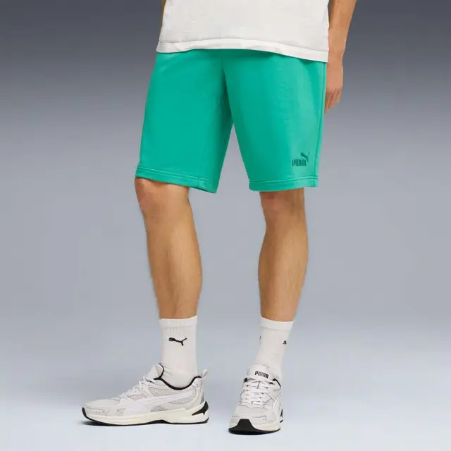 Puma Men's Essentials No1 Logo 10inch Shorts Πράσινο Σκούρο 682595-40 (Puma)