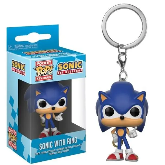 Pocket POP! Sonic the Hedgehog Vinyl Figure Keychain-Μπρελόκ