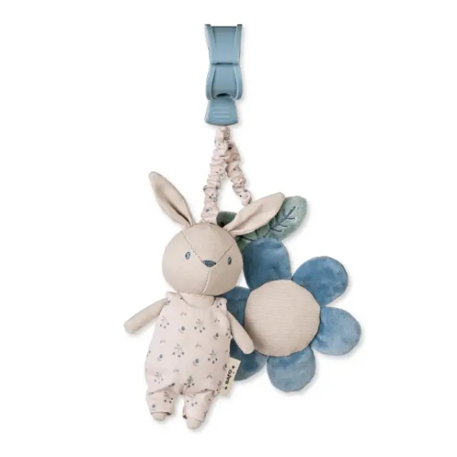Κρεμαστή Κουδουνίστρα Cotton Bunnies Blue