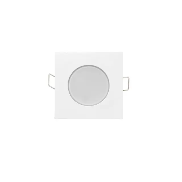 LED ΣΠΟΤ IP65 WHITE SQUARE 5W 3.000K 230V AC 400LM 120° Ra80 / VERA530SW