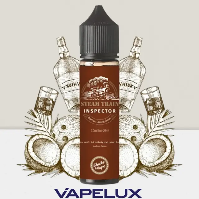 Steam Train Flavor Shots Inspector 12ml to 60ml