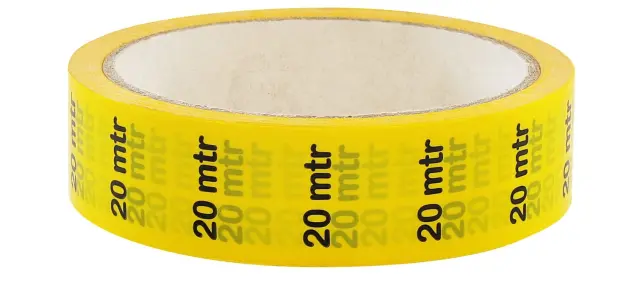ALLCOLOR GAFFER-TAPE Marker-Tape - 25mm x 33m yellow"20M" (845-25 GE)