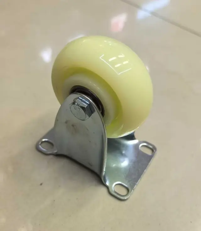 Ρόδα επίπλων σταθερή - 4" - PP - 522075-100 - 1 τεμάχιο - 228656 2