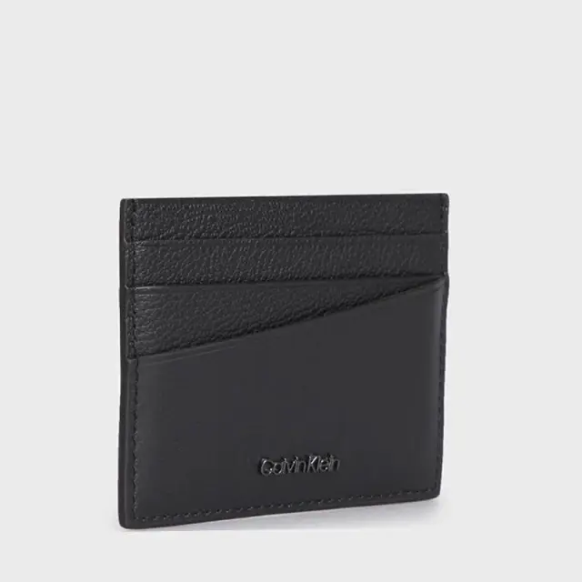 Calvin Klein - Ανδρική Δερμάτινη Καρτοθήκη Ck Diagonal 6CC K50K510598-BAX Μαύρο 2