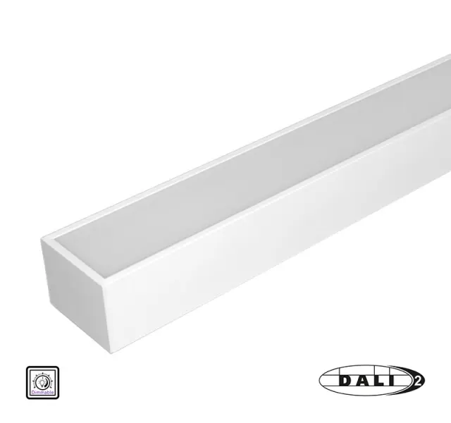 ΦΩΤΙΣΤΙΚΟ LED ΑΛΟΥΜ.ΓΡΑΜΜΙΚΟ 36W DIM.DALI 230V 4000K 120cm ΛΕΥΚΟ
