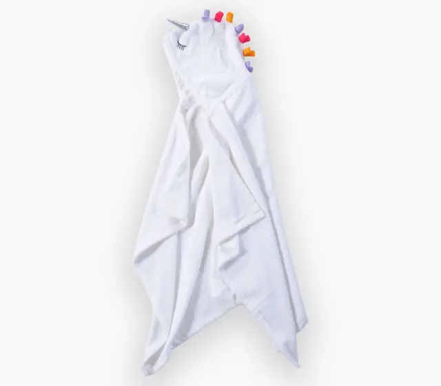 ΒΡΕΦΙΚΗ ΚΑΠΑ UNICORN 70Χ120 NEF-NEF HOMEWARE, 100% BAMBAKI - WHITE (039776)