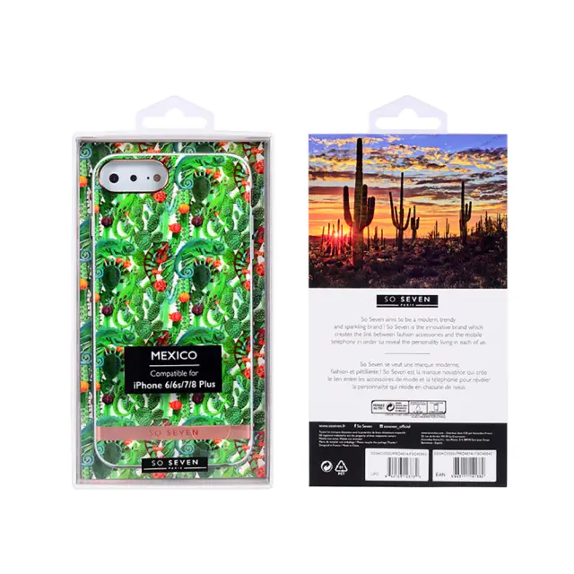 Θήκη Σιλικόνης So Seven Mexico Για Apple iPhone 6 Plus / 6s Plus / 7 Plus / 8 Plus Chameleon 2