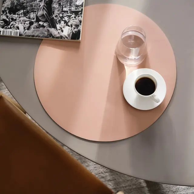 Σουπλά 38cm GOFIS HOME Chiara Pearl Pink 387/17 3