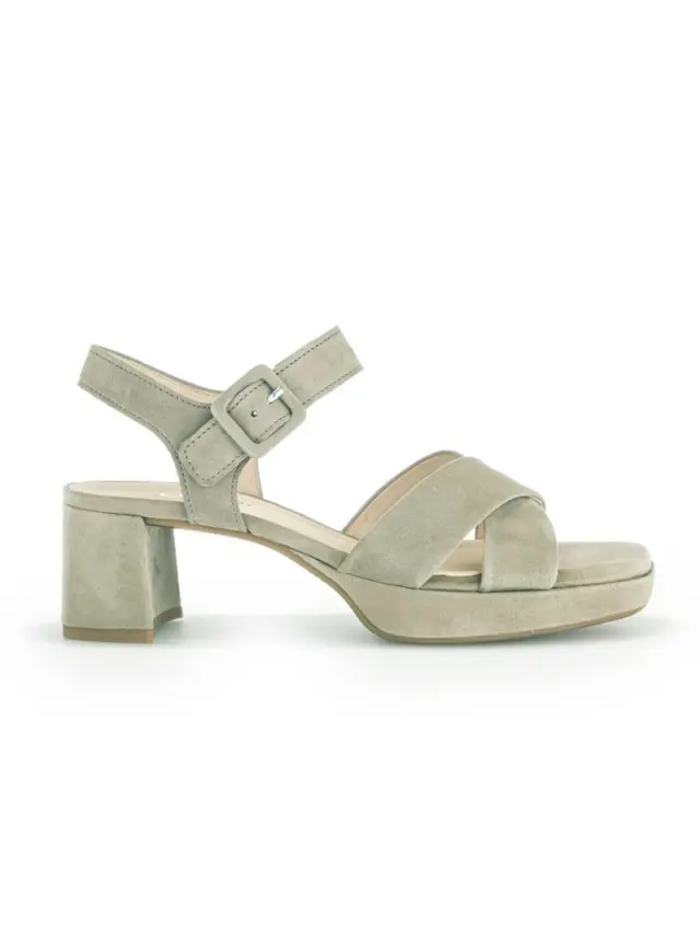 Gabor Πέδιλα Γυναικείο δέρμα Nubuck Πράσινο GAB/22933 11-SCHILF 3