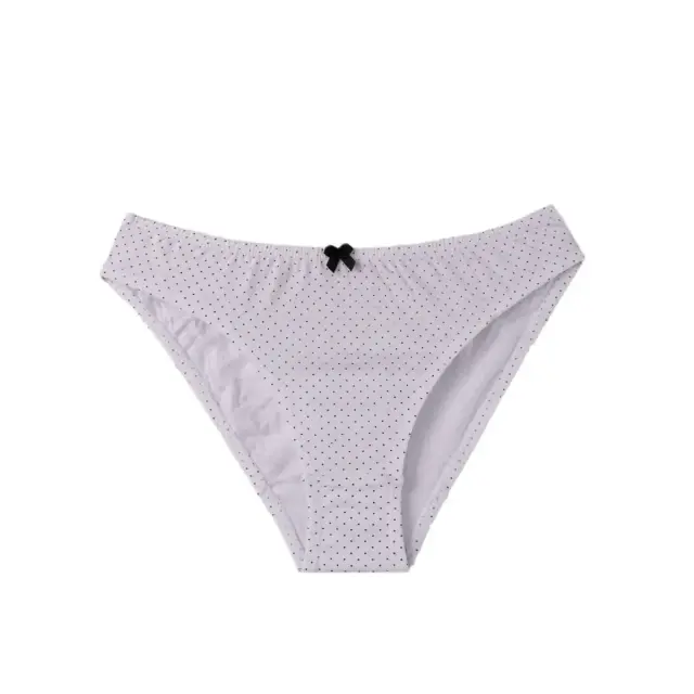 Minerva Παιδικό Slip Κορίτσι Zebra Dots - Τριπλό Πακέτο, Χρώμα Ροζ-Λευκό-Μαύρο 2