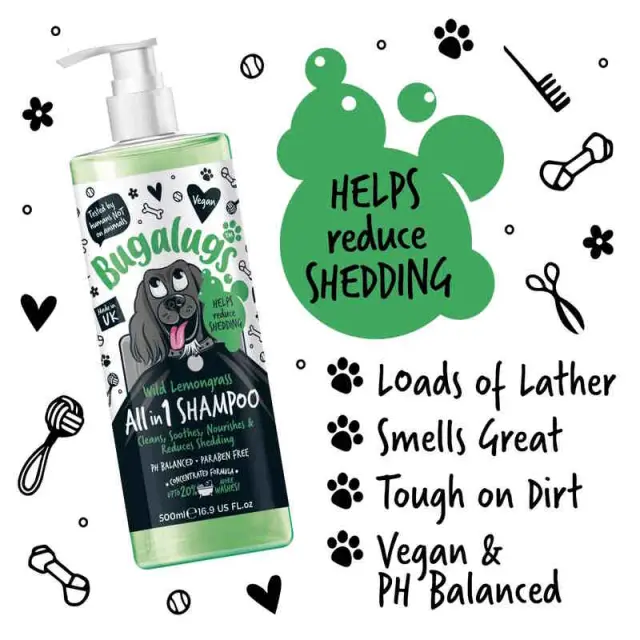 Bugalugs All in 1 Shampoo with Wild Lemongrass 250ml Μονόχρωμο 2