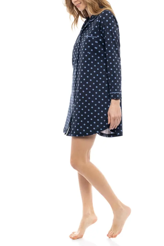 W1177 - Type - NIGHTGOWN BLUE DOT 3