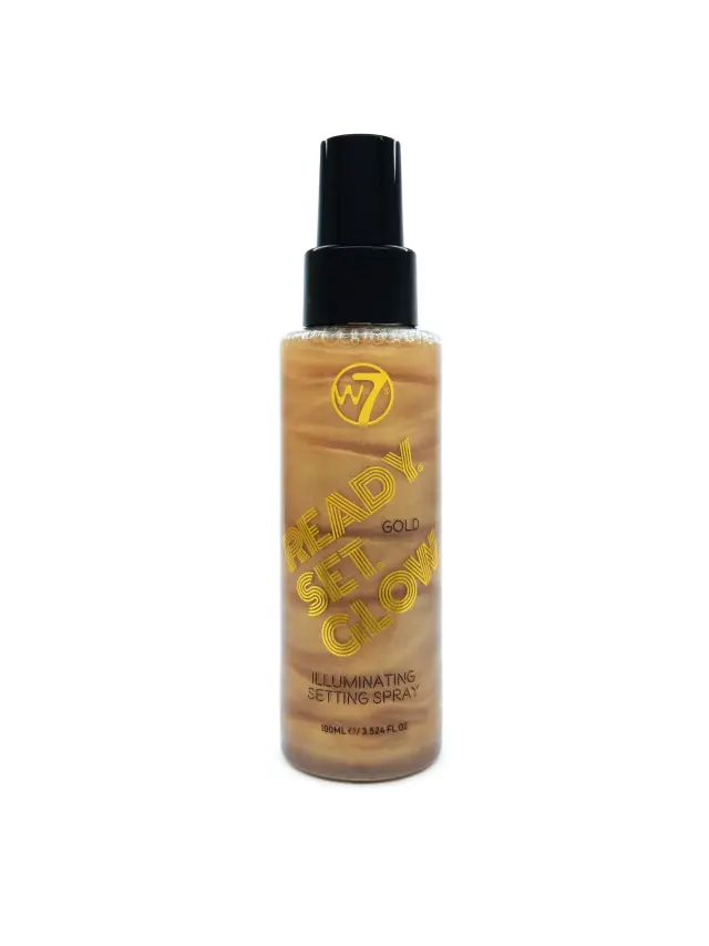 Ready Set Glow Setting Spray 100ml Gold W7