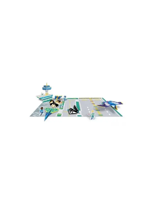 AVENIR Οριγκάμι Create My Own Airport ΠΟΛΥΧΡΩΜΟ - One Size 3