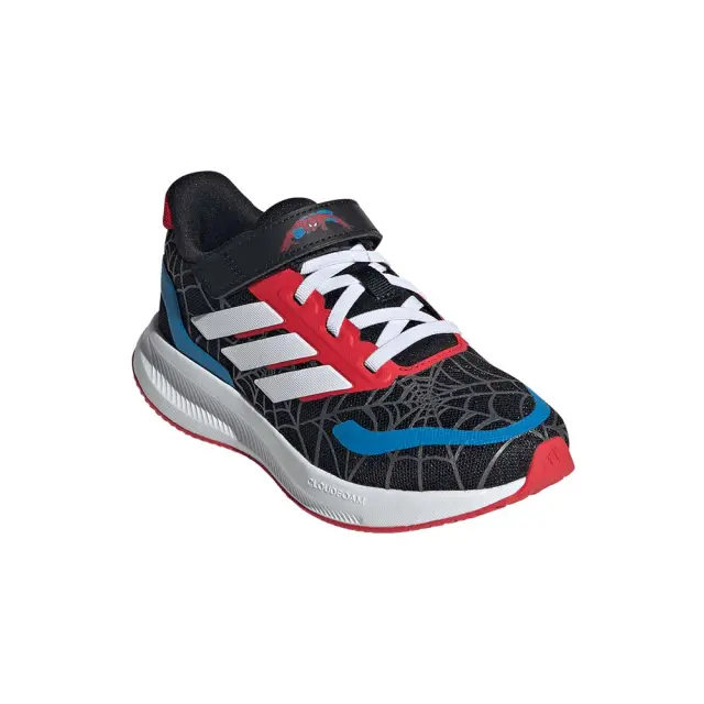 adidas Sportswear Boy's Runfalcon Marvel Spider-Man EL C Μαύρο - Άσπρο JR5660 (adidas Sportswear) 3
