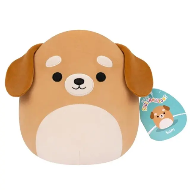 Λούτρινο Squishmallows 19cm W15 Sam the Brown Dog - JWSQ0562
