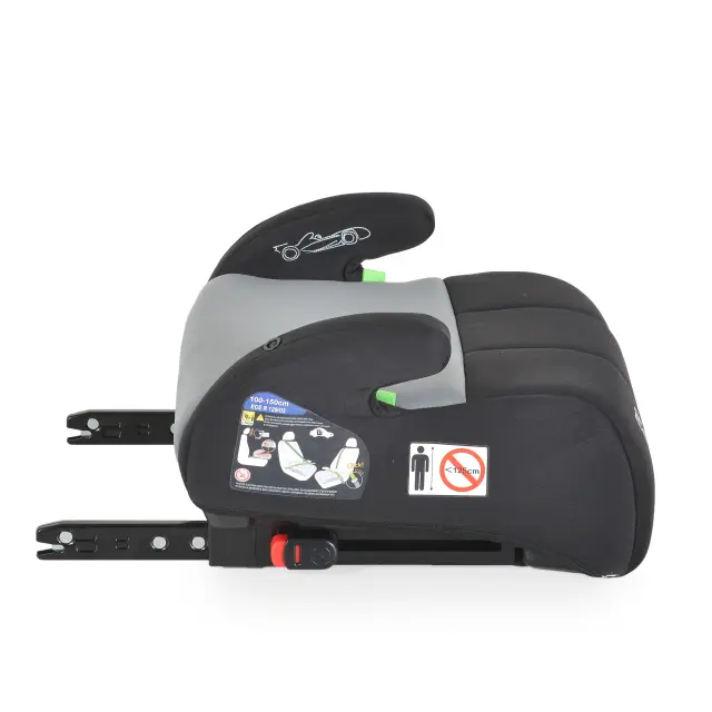 Moni Καθισματάκι Αυτοκινήτου Booster i-Size Monza 22-36 kg με Isofix Grey 3801005151530 3