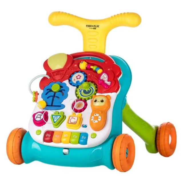 FreeON Free2Play Walk + Play Περπατούρα Δραστηριοτήτων 2 σε 1 Multicolour 9+ Μηνών 2