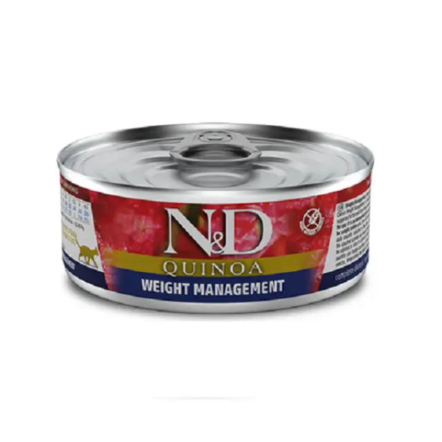 N&D QUINOA WET WEIGHT MANAGEMENT LAMB 80gr