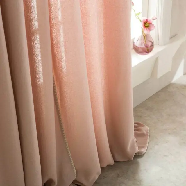 ΚΟΥΡΤΙΝΑ ΜΕ ΣΙΡΙΤΙ 140X 280CM GOFIS HOME PUNTO Ροζ 436B/ 17 2