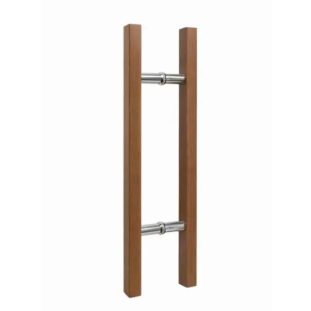 Λαβή Πόρτας Αλουμινίου με Σχέδιο Ξύλου 59.4cm – Aluminum Door Handle Wood Effect 022063 3