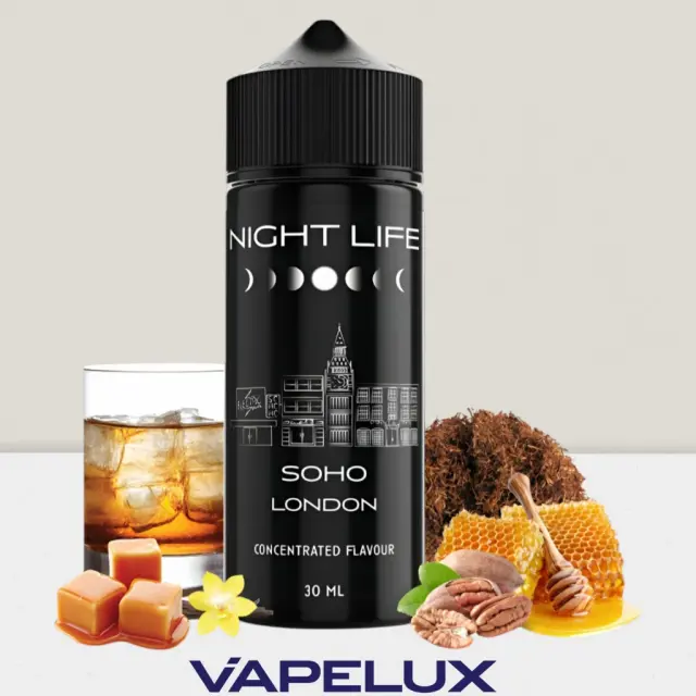 Night Life Flavor Shots Soho 20ml to 120ml