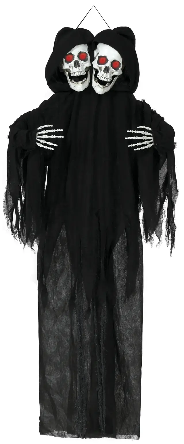 Αποκριάτικο Διακοσμητικό Double Skull 170 εκ (Fiestas Guirca) (GU-29462)