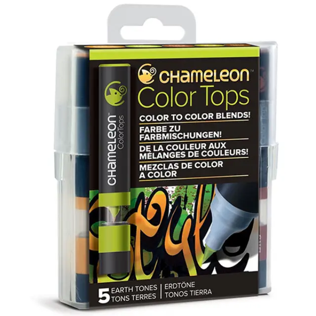 Σετ Chameleon Color Tops - Γαιώδη Χρώματα - 5τεμ
