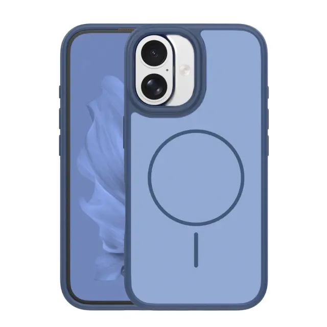 Hybrid Magsafe Θήκη για iPhone 17-Matte Blue OEM