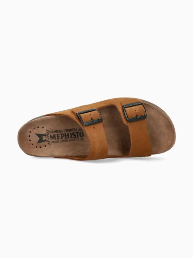 Mephisto Πέδιλα Ανδρικό δέρμα suede Καφέ MEP/NERIO TOBACCO 3
